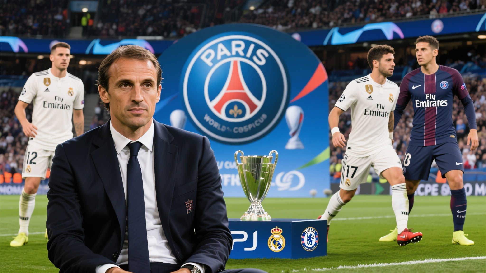 马克莱莱：希望皇马巴黎切尔西进世俱杯决赛 安帅点燃我执教热情